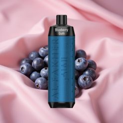 Al Fakher Crown Bar 8000 Crystal Wegwerf-Vape Blaubeer-Kaugummi mit 18ml E-Liquid, 5mg Nikotin, 600mAh Akku, Typ-C-Ladung