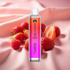 Hayati Pro Max 4000 Puffs Einweg-Vape Erdbeere Himbeere Eis mit 1400mAh Akku & LED