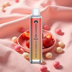 Hayati Pro Max 4000 Puffs Wegwerf-Vape Erdbeer-Jelly-Beans mit 1400mAh Akku & LED