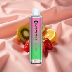Hayati Pro Max 4000 Züge Disposable Vape Erdbeer-Kiwi mit 1400mAh Akku & LED