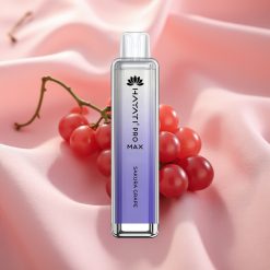 Hayati Pro Max 4000 Züge Einweg-Vape Sakura Traube mit 1400mAh Akku & Dual Mesh Coil
