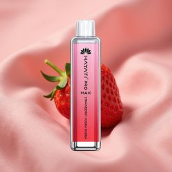 Hayati Pro Max 4000 Züge Wegwerf-Vape Erdbeer Hubba Bubba mit 1400mAh Akku & LED