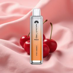 Hayati Pro Max 4000 Züge Wegwerf-Vape Kirsch-Cola Dual Mesh Coil 1400mAh TPD