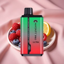 Hayati Pro Ultra 15000 Puffs 2×12ml 2% Heidelbeere Himbeere Kirsche Zitrone & Heidelbeere