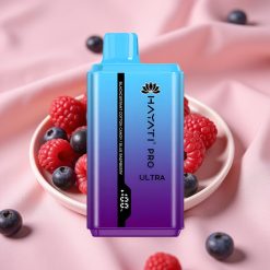 Hayati Pro Ultra 15000 Puffs 850mAh 24ml 2% Johannisbeere Zuckerwatte Blaue Himbeere
