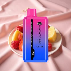 Hayati Pro Ultra 15000 Puffs 850mAh 2×12ml 2% Blau-Razz Ananas Erdbeer-Eis 49 Aromen