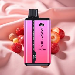 Hayati Pro Ultra 15000 Puffs Disposable Vape Trauben Gummibärchen Erdbeer Gummibärchen 850mAh 2×12ml 2%