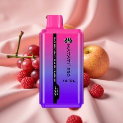 Hayati Pro Ultra 15000 Puffs Grape Beeren Explosion Birne Apfel Himbeere 2×12ml 2% 49 Aromen