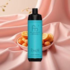 RandM Fumot Shisha 10000 Züge Wegwerf-Vape LED Typ-C 18ml 0,5% Nikotin Luzider Traum