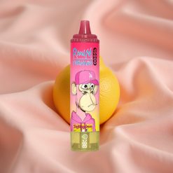 RandM Fumot Tornado 15000 Puffs 25ml 850mAh Mesh Coil LCD Typ-C Zitrone