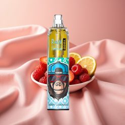 RandM Fumot Tornado 7000 Puffs 14ML 850MAH Mesh Coil Typ-C RGB Luftregelung Beerenlimonade