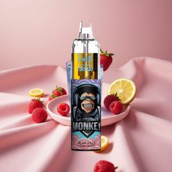 RandM Fumot Tornado 7000 Wegwerf-Vape Blau-Razz Zitronenlimonade mit 14ML E-Liquid, 850MAH, Mesh Coil, Typ-C, RGB, Luftregelung