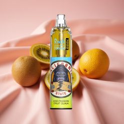 RandM Fumot Tornado 7000 Züge 14ML E-Liquid 850MAH Mesh Coil Typ-C RGB Luftregelung Kiwi Passionsfrucht Guave