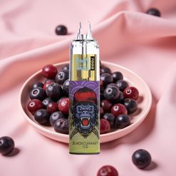 RandM Fumot Tornado 7000 Züge 14ML E-Liquid 850MAH Mesh Coil Typ-C RGB Luftregelung Schwarze Johannisbeere Eis