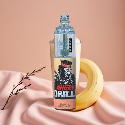 RandM Fumot Tornado 7000 Zugwegwerf-Vape Bananenmilchshake 14ML 850MAH Mesh RGB Luftregelung