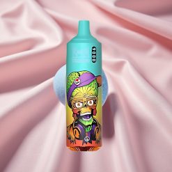 RandM Tornado 9000 Puffs 850 mAh 18 mL Mesh Coil RGB Display Blaulich Eis