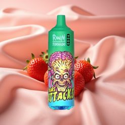 RandM Tornado 9000 Puffs 850 mAh 18 mL Mesh Coil RGB Display Erdbeer-Zitronenlimonade