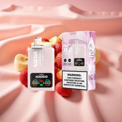 Razz Bar 40000 Puffs Display Mesh Coil Typ-C Erdbeer-Banane & Red Bull Eis