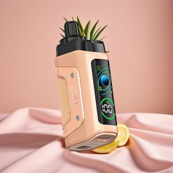 Razz Bar 45000 Puffs Wegwerf-Vape Ananas Kokos mit Mesh Coil, verstellbarem Luftstrom & Typ-C Ladung