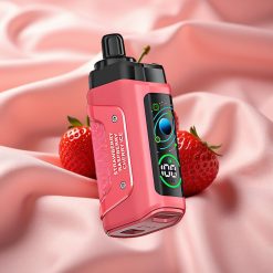 Razz Bar 45000 Puffs Wegwerf-Vape Erdbeer-Kirsch-Eis mit 1,0 Ohm Mesh Coil & Typ-C-Ladung