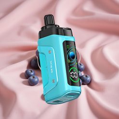 Razz Bar 45000 Puffs Wegwerf-Vape Herr Blau mit Mesh Coil, verstellbarem Luftstrom, 650 mAh, Typ-C, 20 mg/ml Nikotin