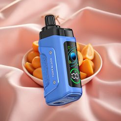 Razz Bar 45000 Puffs Wegwerf-Vape Tigerblut mit 1,0 Ohm Mesh Coil, verstellbarem Luftzug & Typ-C Ladung