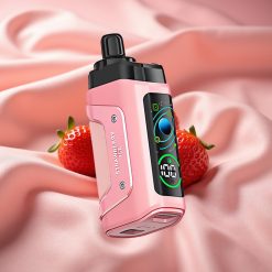 Razz Bar 45000 Züge Disposable Vape Erdbeer-Eis mit 1,0 Ohm Mesh Coil & Typ-C Ladung