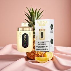 Razz Bar 50K Puffs Wegwerf-Vape Ananas Kokos mit 1,0 Ohm Mesh Coil & Typ-C Ladung