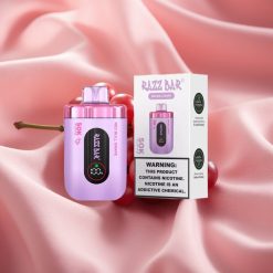 Razz Bar 50K Puffs Wegwerf-Vape Red Bull Grape mit 1,0 Ohm Mesh Coil, 650 mAh Akku, Type-C, 2% Nikotin