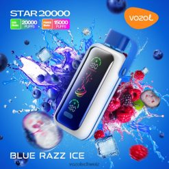 Vozol Kaufen Schweiz blaues Razz-Eis LZ88TX4 VOZOL STAR 20000