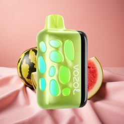 VOZOL RAVE 40000 Wegwerf-Vape Wassermelonen-Bubblegum mit 270° Leuchtdesign & 1000mAh