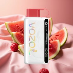 VOZOL STAR 9000/12000 Einweg-Vape Himbeer-Wassermelone mit S.i.L.C TECH, 650mAh, bis zu 9000/12000 Zügen