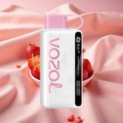 VOZOL STAR 9000/12000 Wegwerf-Vape Erdbeer-Eiscreme mit 650mAh, 30% schnellere Aufladung, S.i.L.C TECH