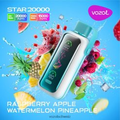 Vozol Vape Schweiz Himbeere, Apfel, Wassermelone, Ananas LZ88TX18 VOZOL STAR 20000