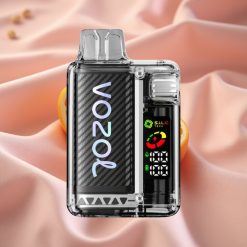 VOZOL Vista 20000 Puffs wiederverwendbares Kit mit 650mAh Akku, OLED-Display, S.i.L.C Tech Dual Mesh Coil und Vanille-Tabak Aroma