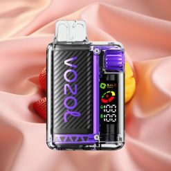 VOZOL Vista 20000 Puffs wiederverwendbares Kit mit OLED-Display und Erdbeer-Mango