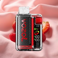 VOZOL Vista 20000 Züge wiederverwendbares Kit mit Erdbeere Himbeere Kirsche 650mAh OLED 2% Nikotin