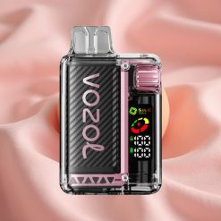 VOZOL Vista 20000 Züge wiederverwendbares Kit Pfirsich-Eis mit OLED-Display, 650mAh Akku, 2% Nikotin